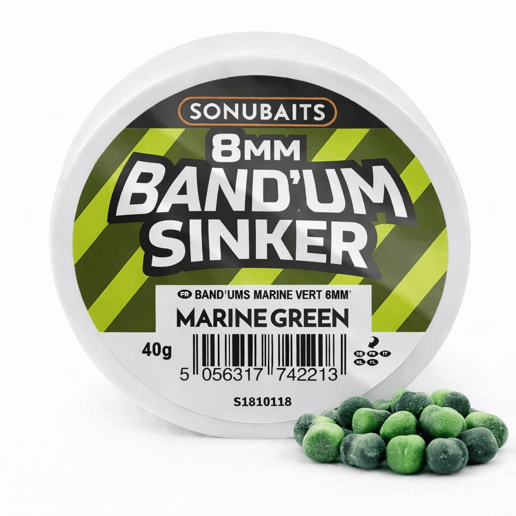 Sonubaits-bandum-sinkers-marine-green-8mm