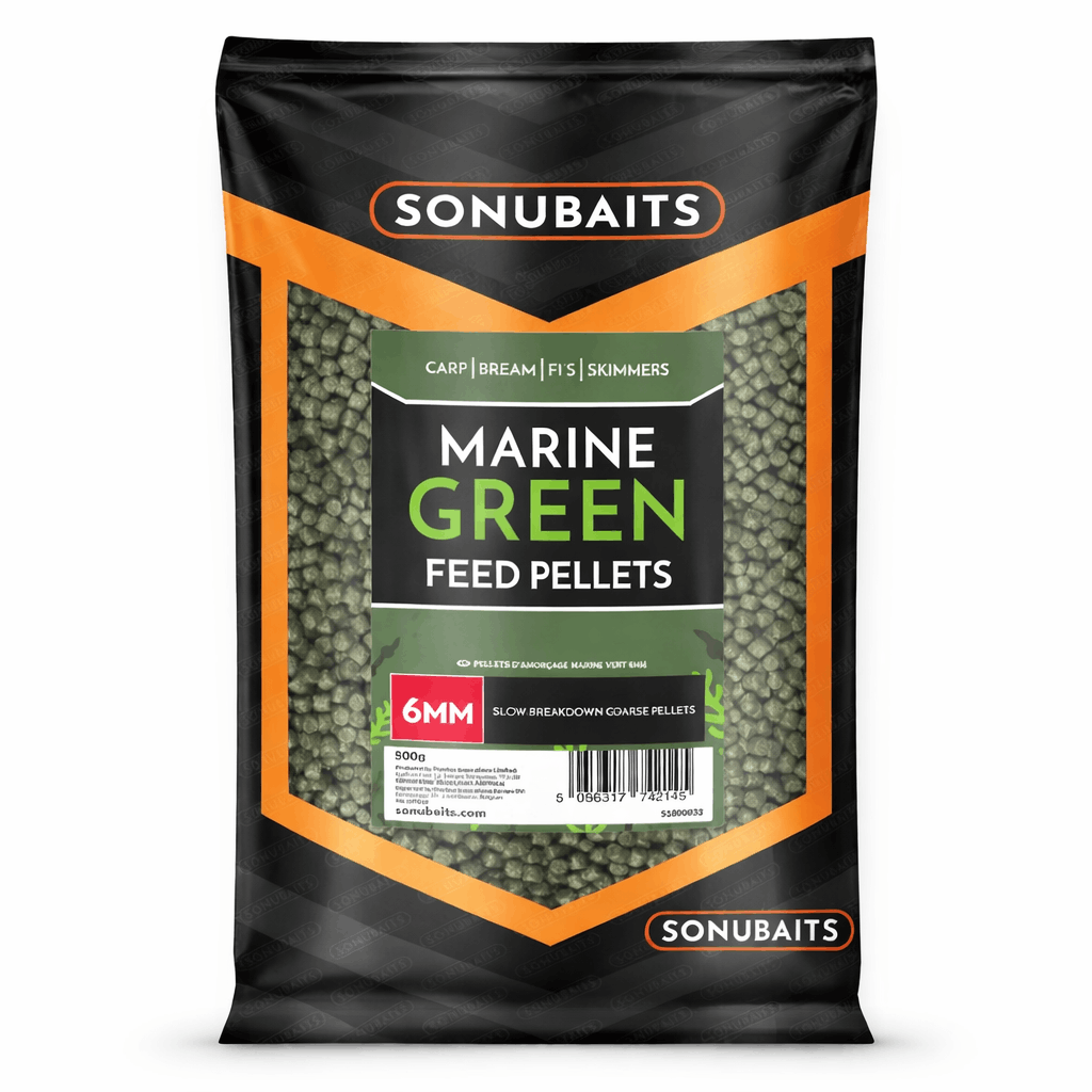 Sonubaits-marine-green-feed-pellets-6mm