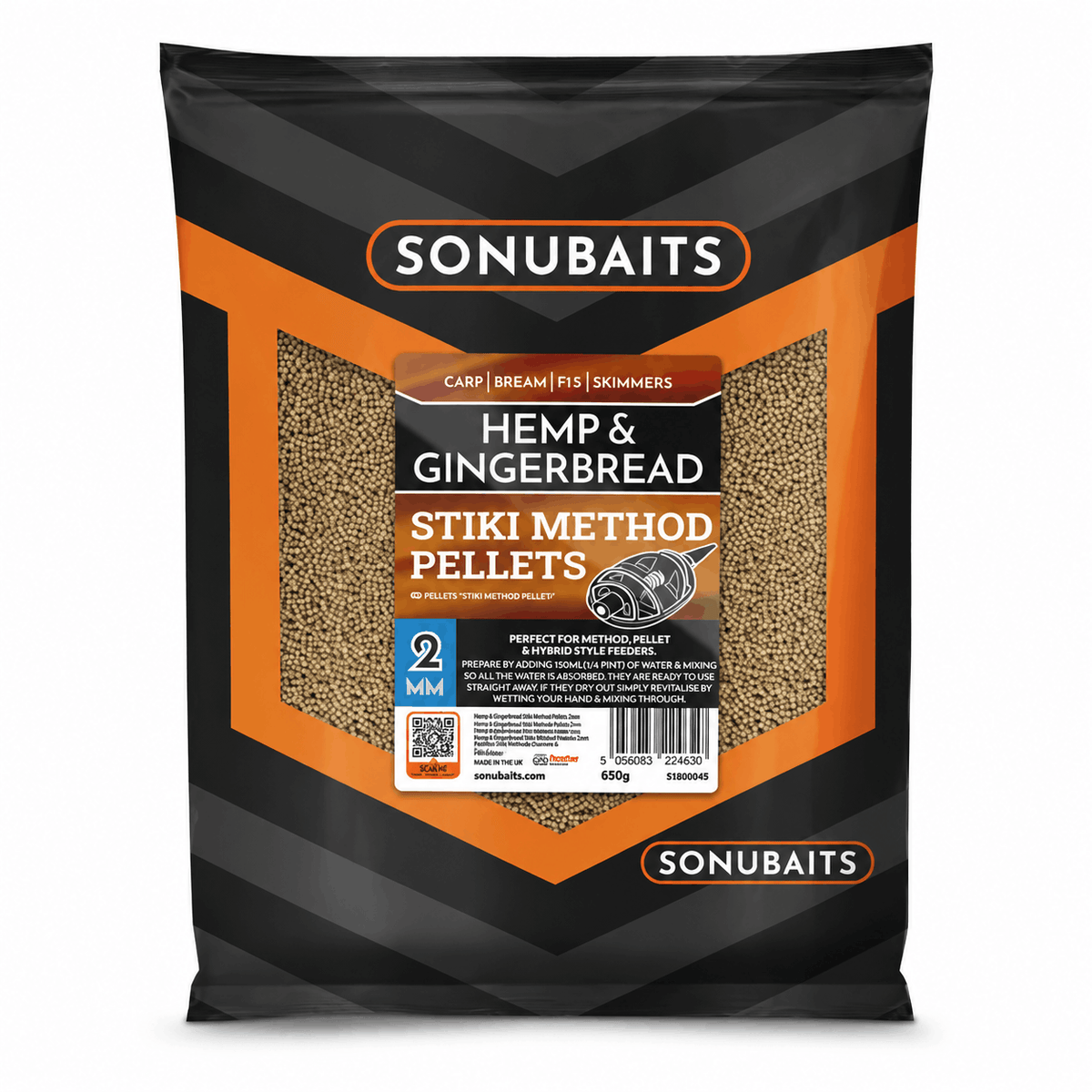 Sonubaits-stiki-method-pellets-hemp-gingerbread-2mm