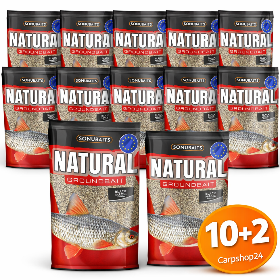 Sonubaits Natural Groundbait Black magic 10+2