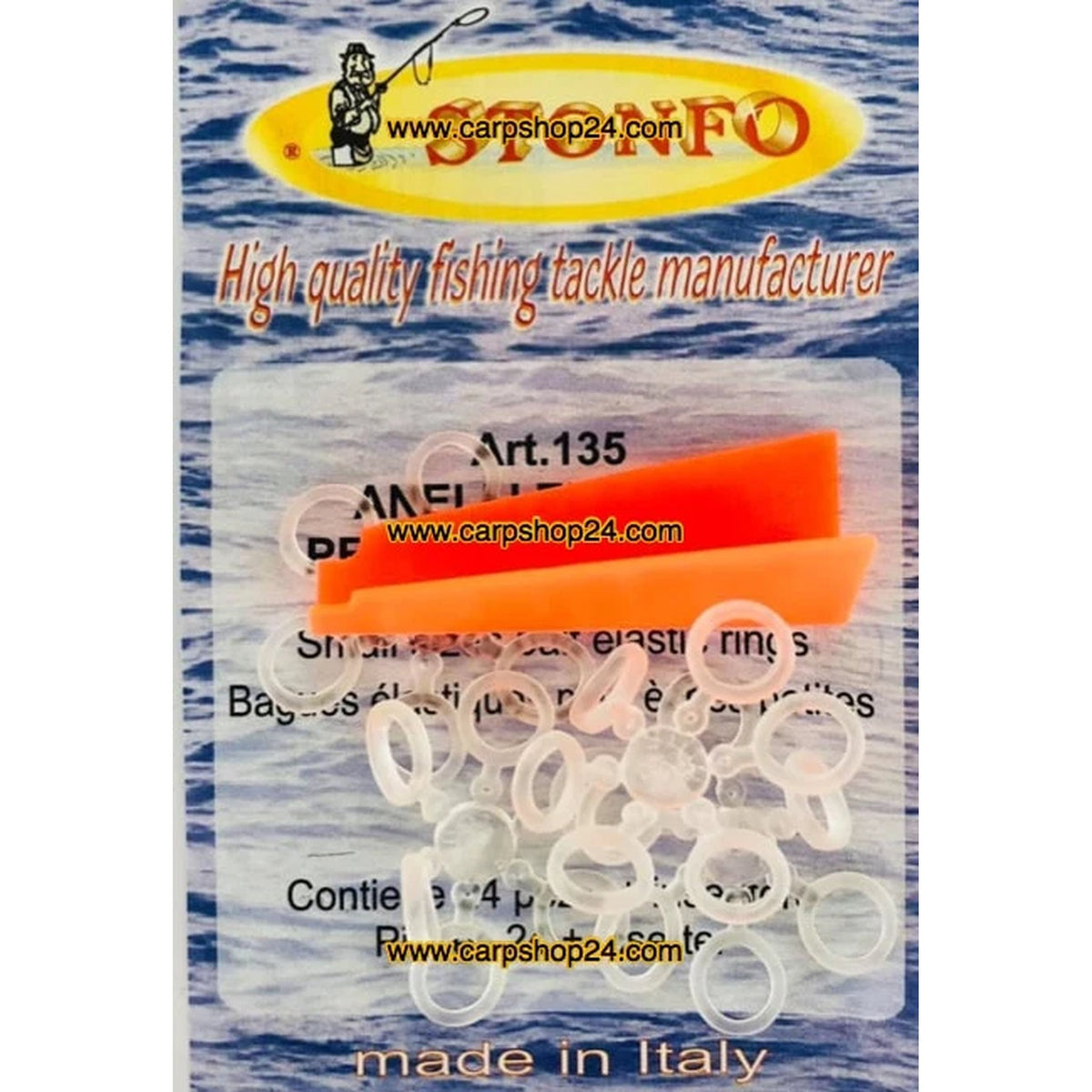 Stonfo Bait Bands maat 3 voor pellets van 10 mm