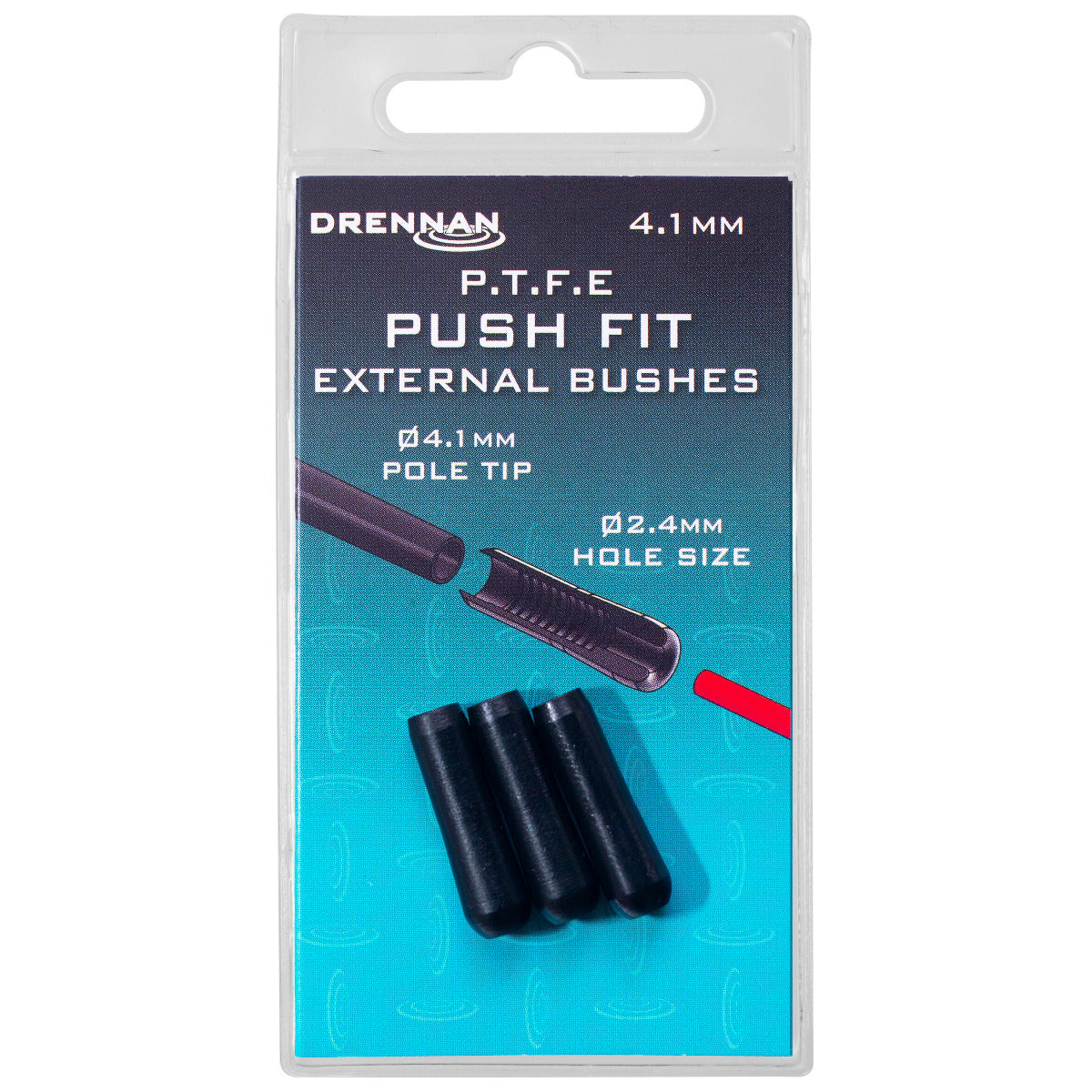 Drennan push fit external bushes