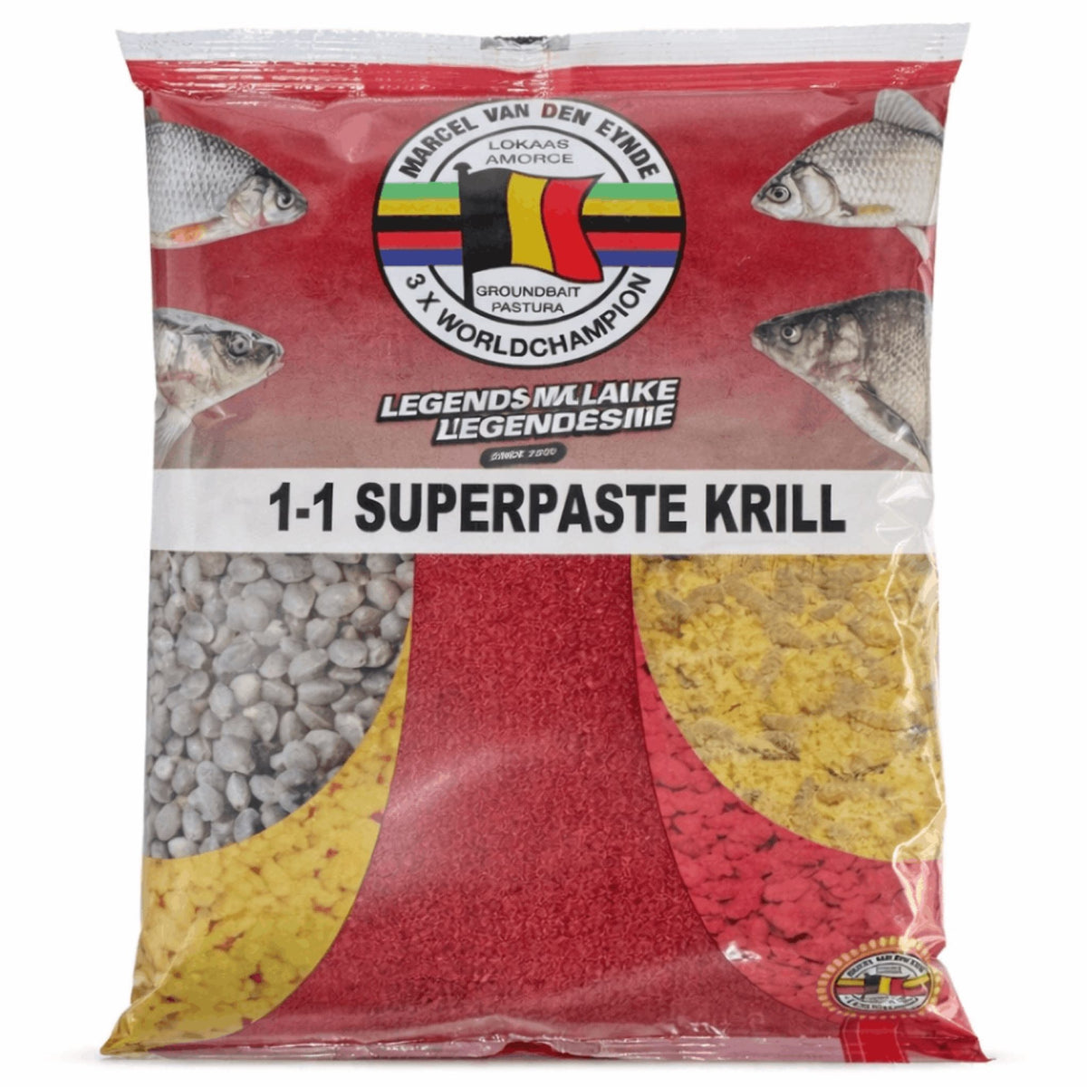 Van Den Eynde 1-1 Super Paste Krill 500g vrijstaande verpakking