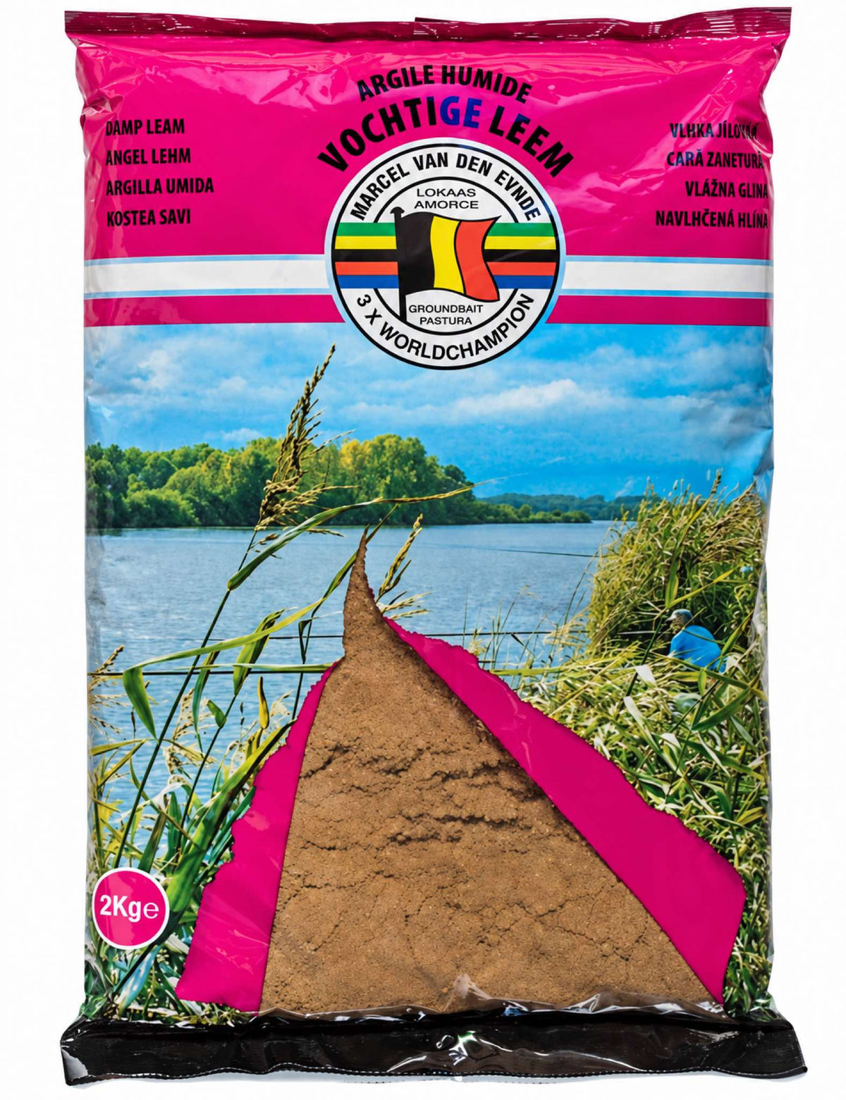 Van Den Eynde Damp Clay 2kg – verpakking met zichtbare vochtige leem