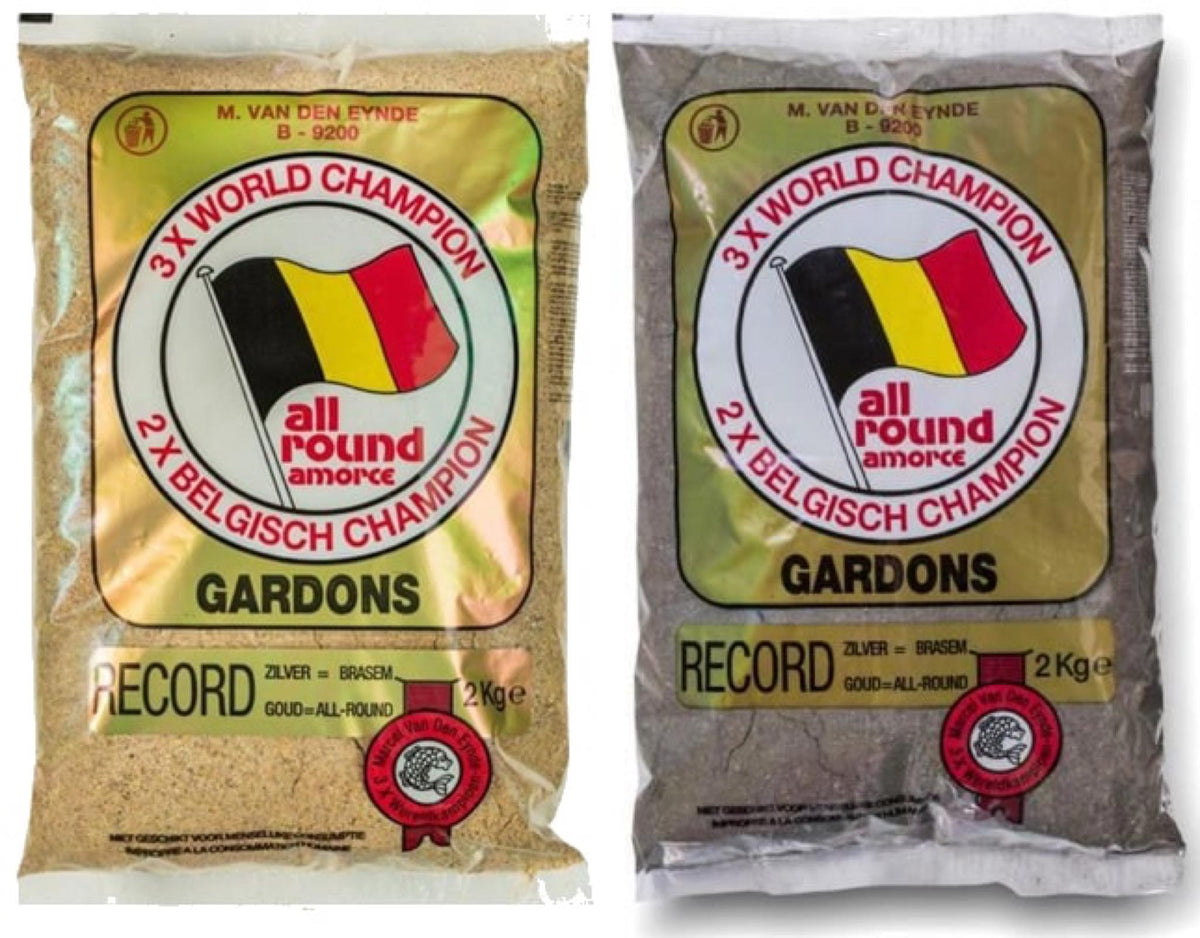 Van Den Eynde Record Gold Groundbait 2kg Naturel en Zwart