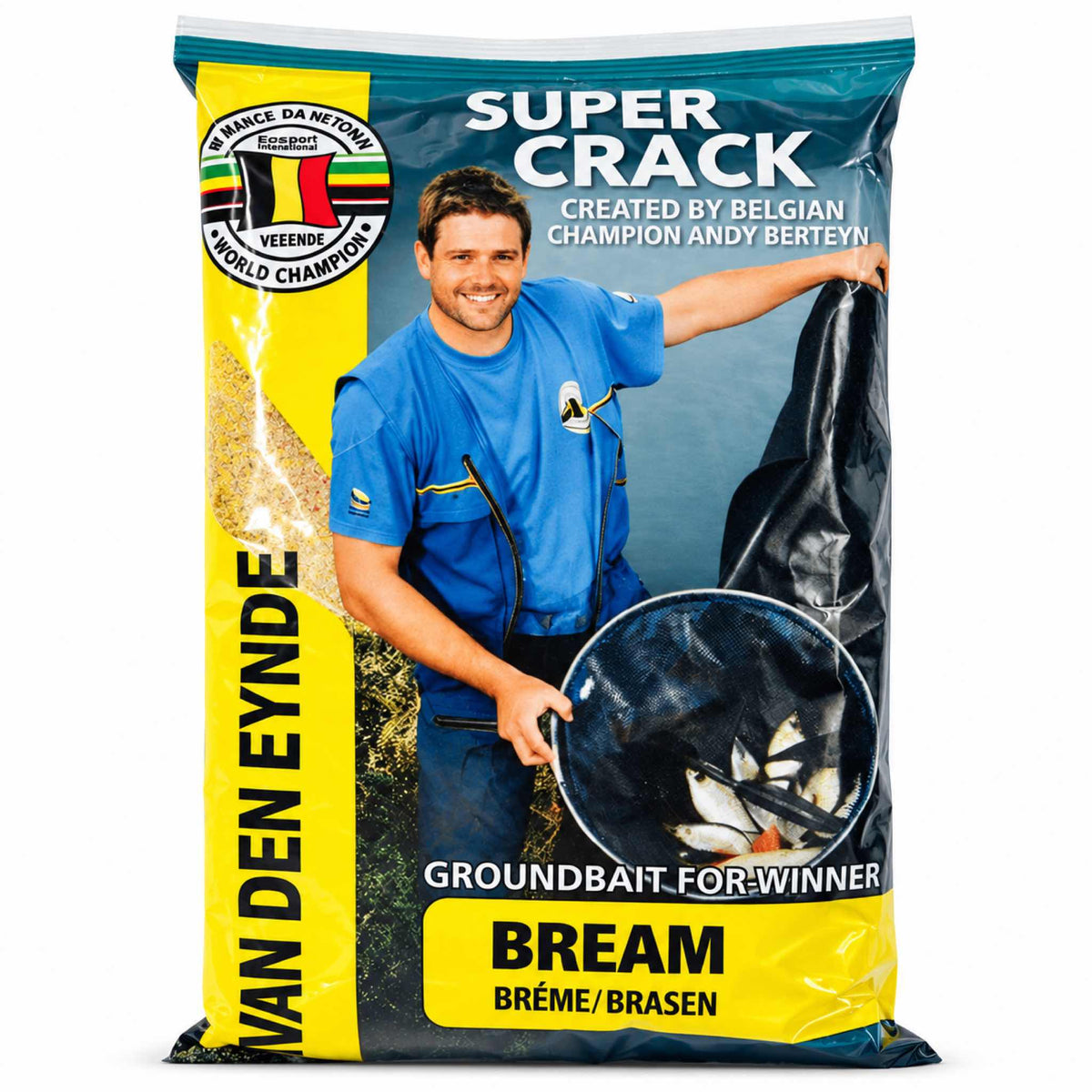 Van Den Eynde Super Crack Bream Naturel 1 kg – brasemvoer