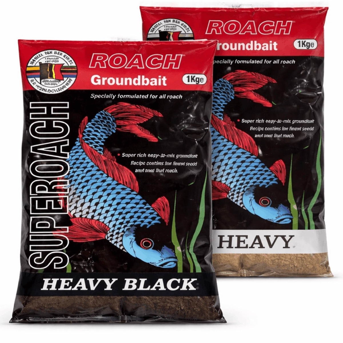 Van Den Eynde Super Roach Heavy 1kg Natural en Black verpakking