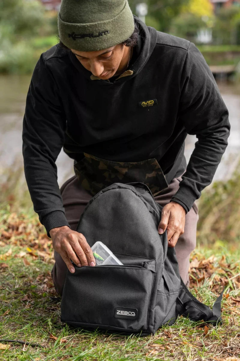 Zebco trophy compact rucksack 18l