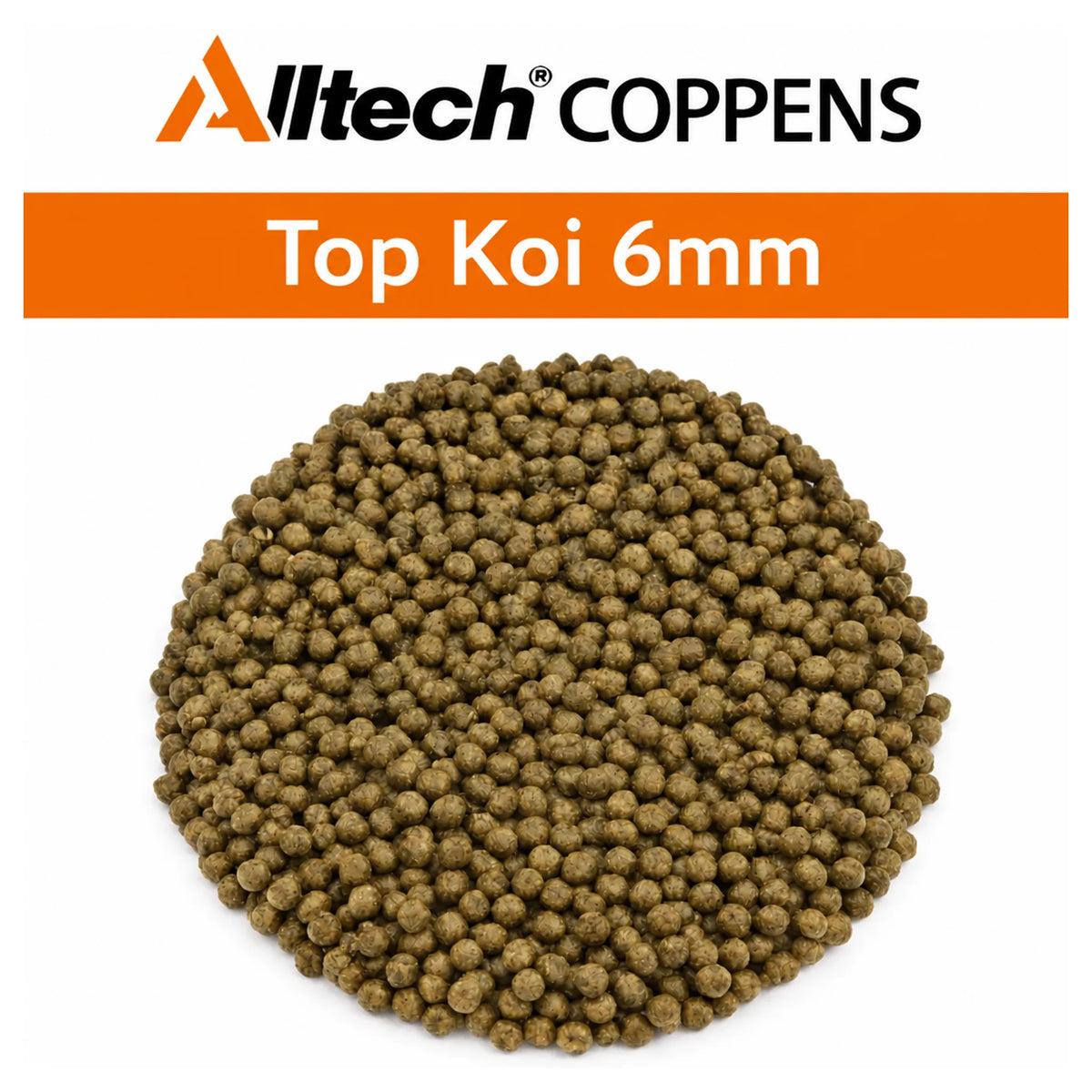 Alltech Coppens Top Koi 6 mm – hoop bruine koivoerpellets