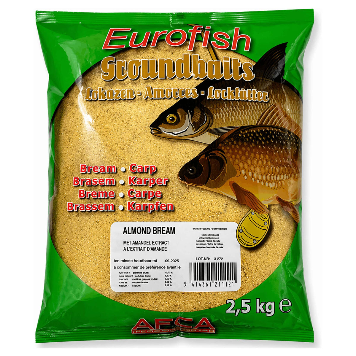 Eurofish Almond Bream met amandel extract 2,5 kg