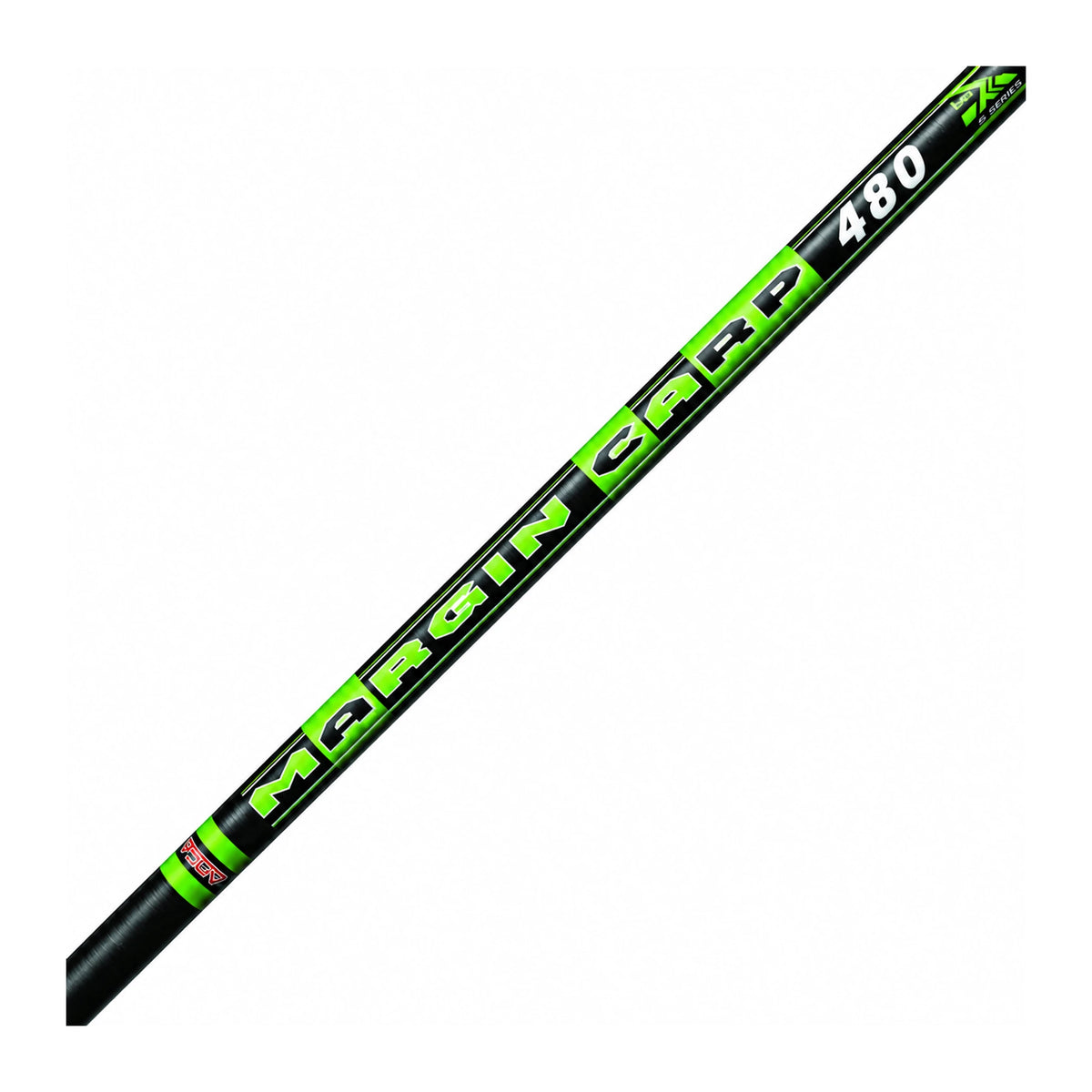 Arca Margin Carp P/O 480 kanthengel met groene modelopdruk op witte achtergrond
