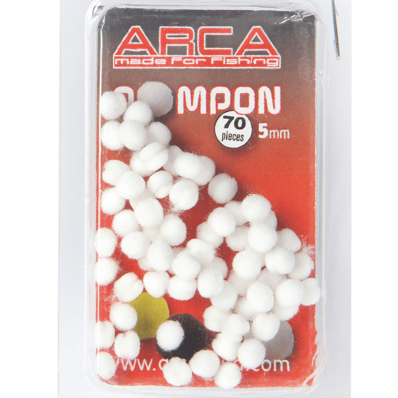 Arca pompon 5mm white