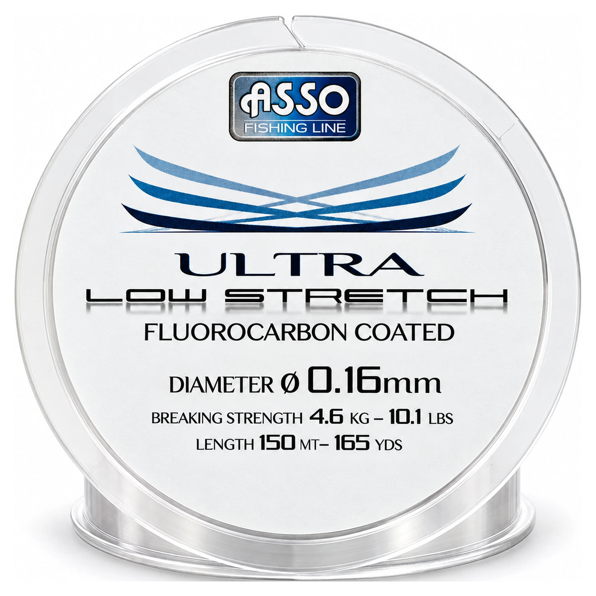 Asso Ultra Low Stretch nylon vislijn 0,16 mm