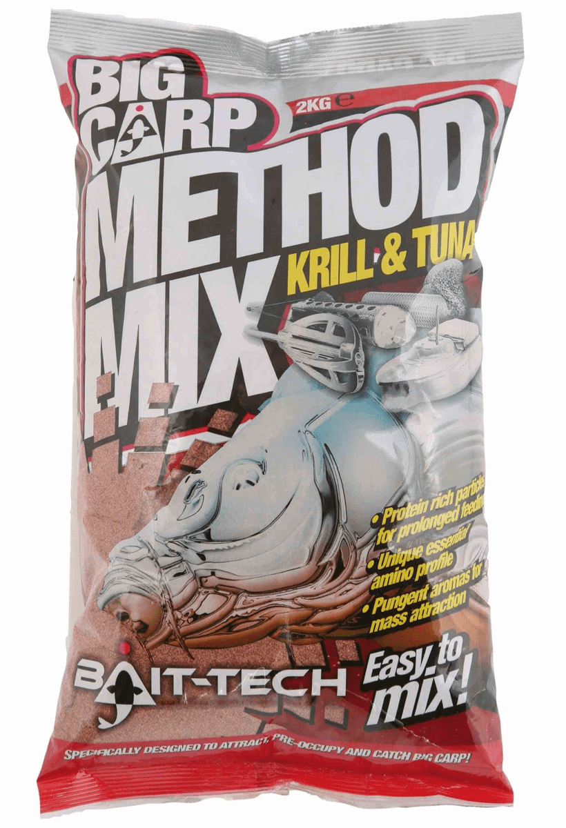 Bait-tech big carp method mix krill & tuna