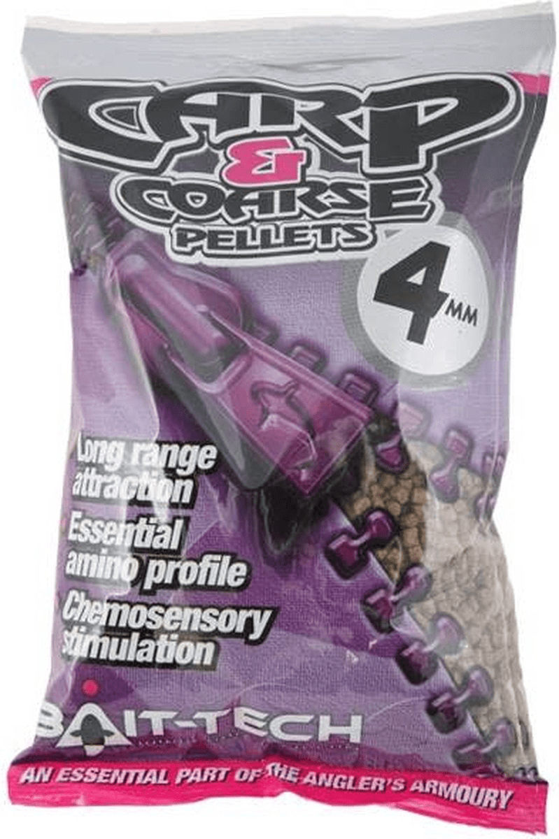 bait-tech carp & coarse pellets