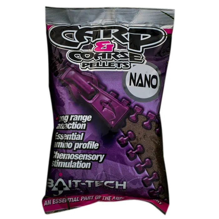 Bait-tech carp & coarse pellets nano 1mm