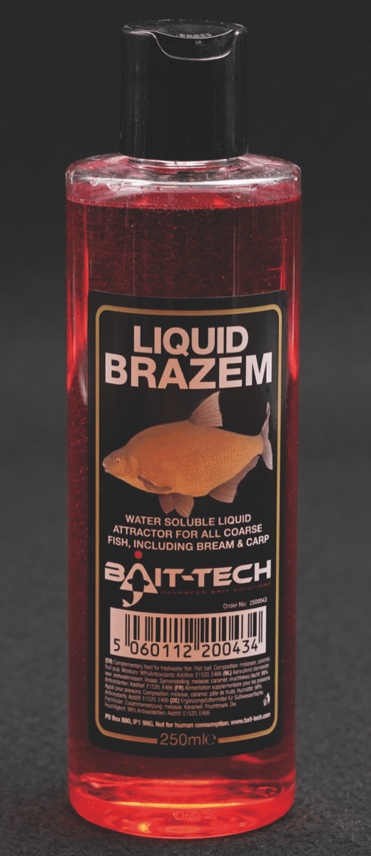 bait-tech liquids 250ml brazem