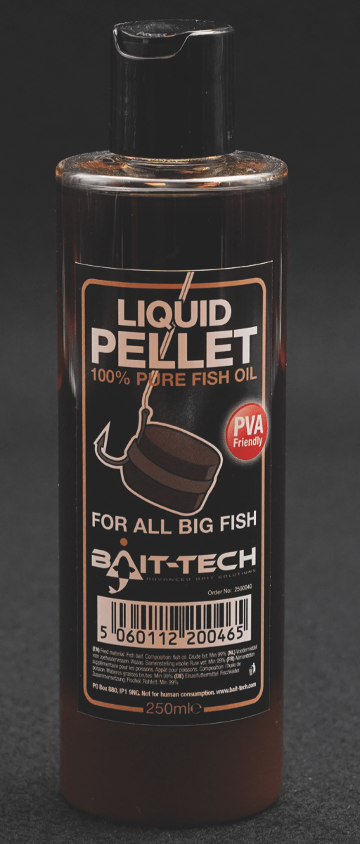 bait-tech liquids 250ml pellet