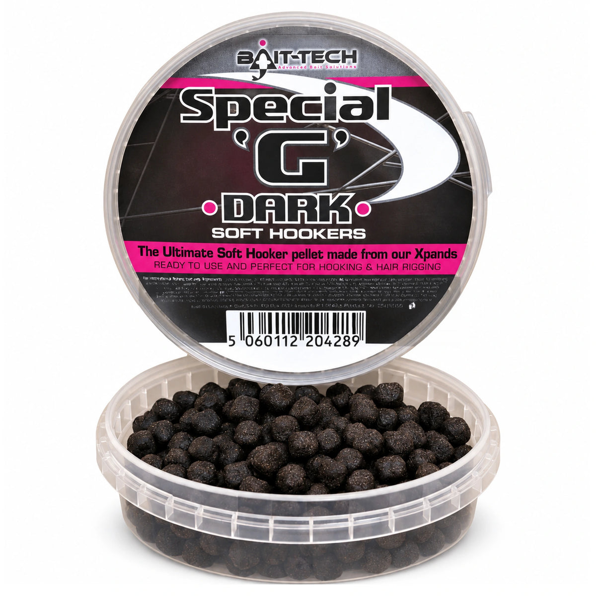 Bait-Tech Special G Soft Hookers 6mm 90g Dark