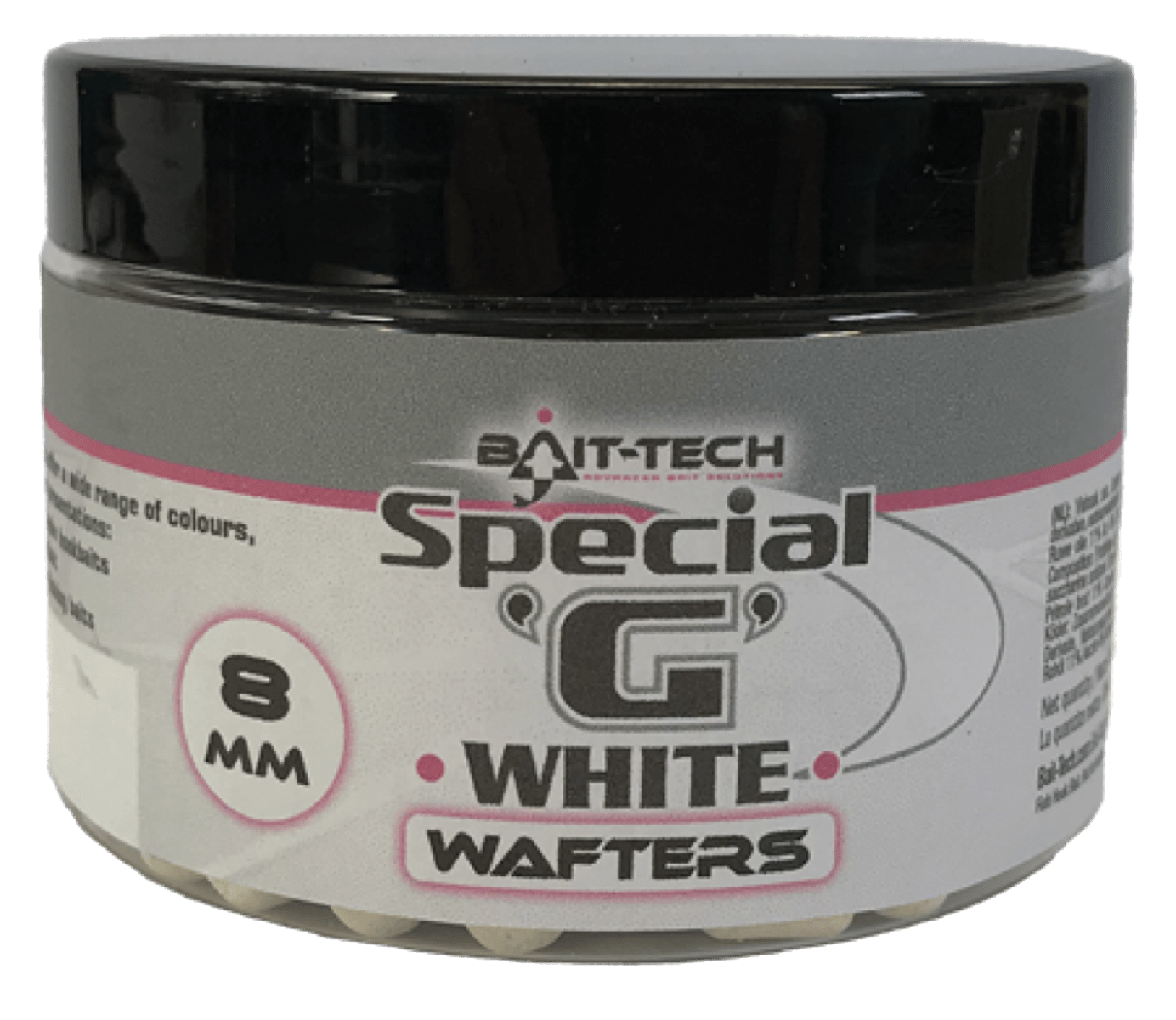 Bait-Tech special G dumbell wafters 8mm white