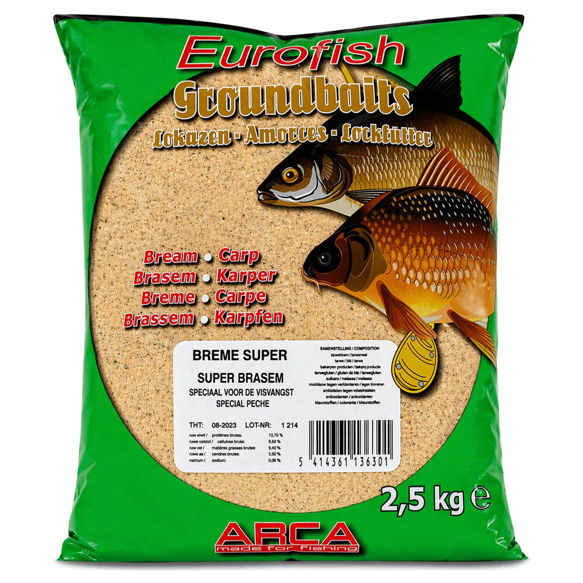 Eurofish Breme Super Super Brasem 2,5 kg verpakking