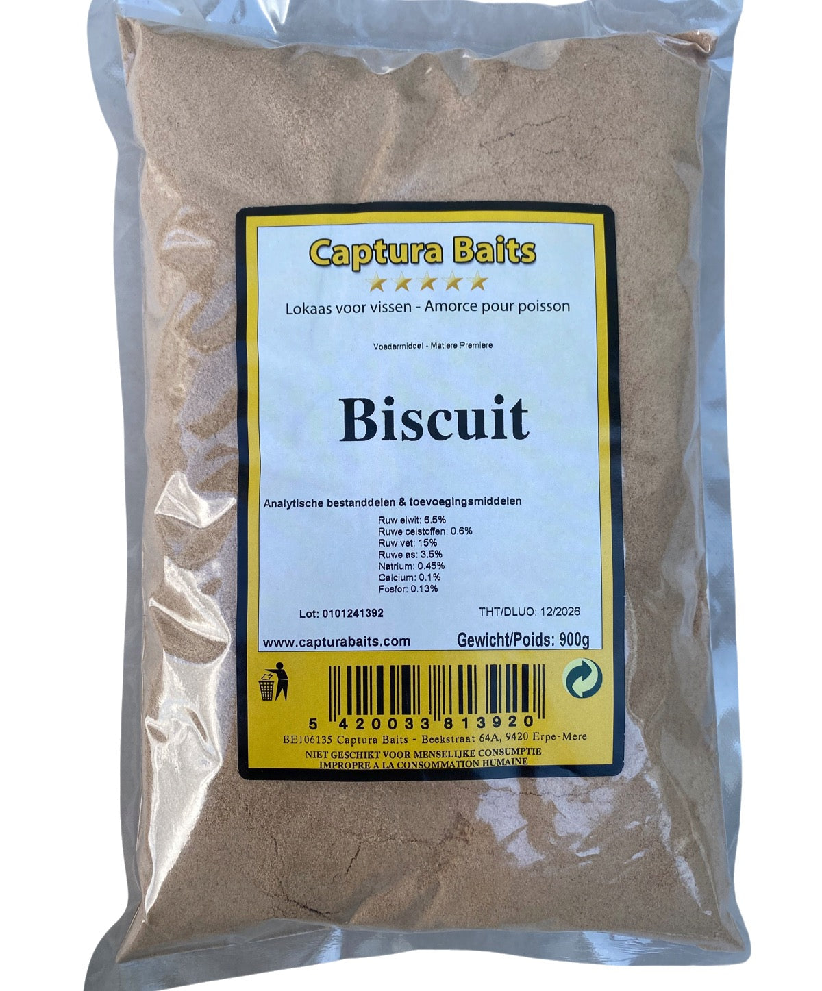 Captura Baits Biscuit 900g