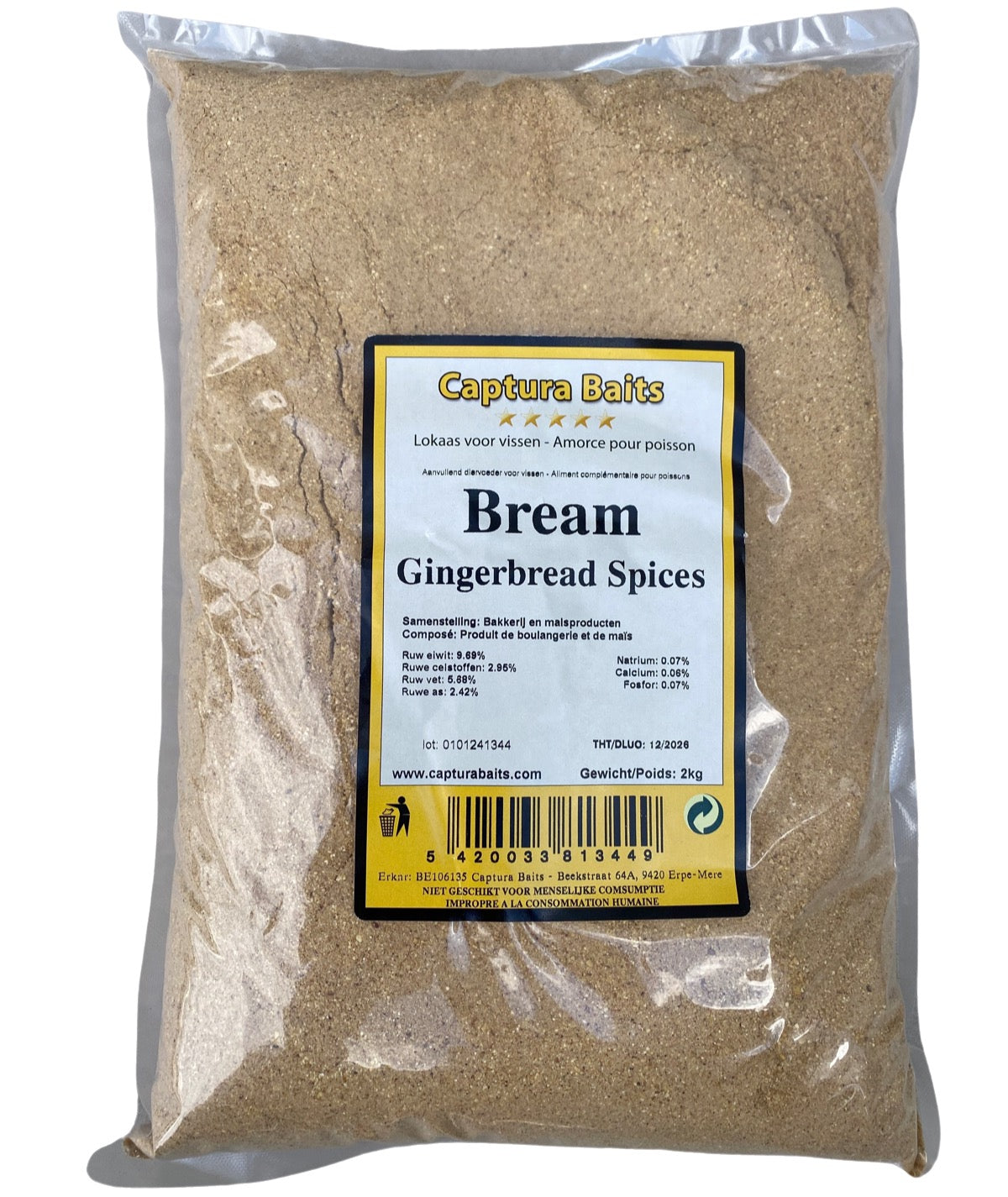 Captura Baits bream gingerbread spices