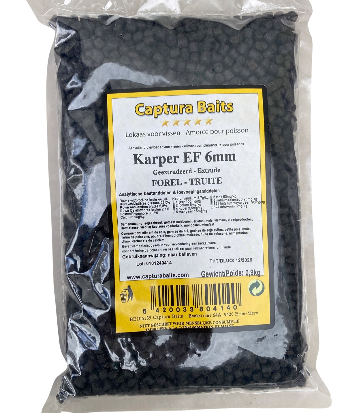 Captura Baits Karper EF 6mm