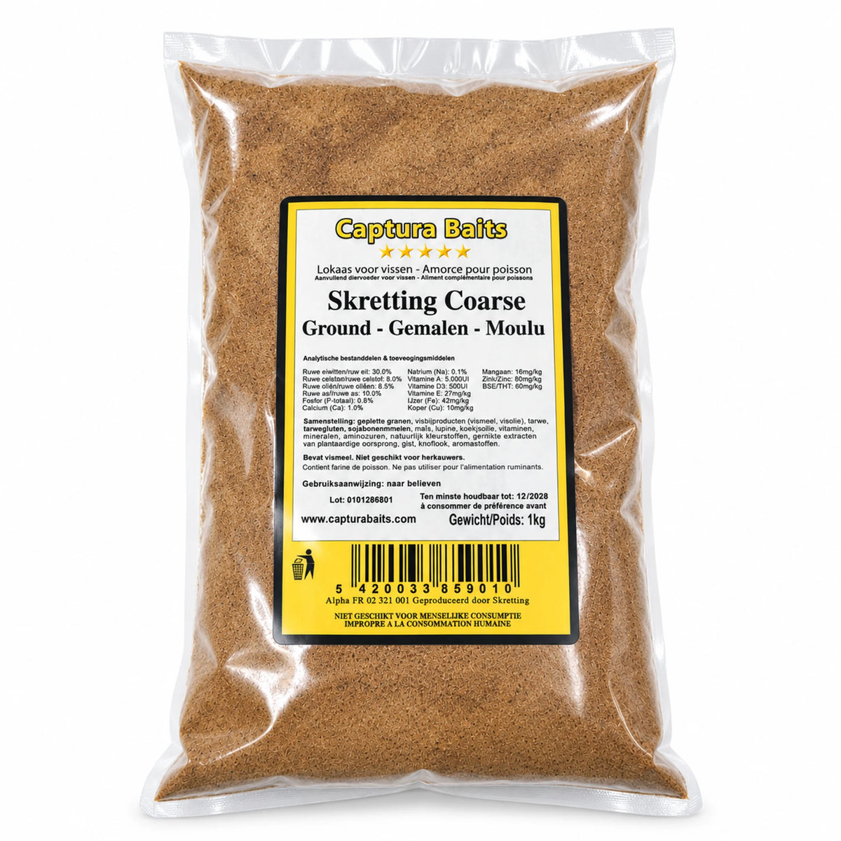 Captura Baits Ground Skretting Coarse 1kg – cover