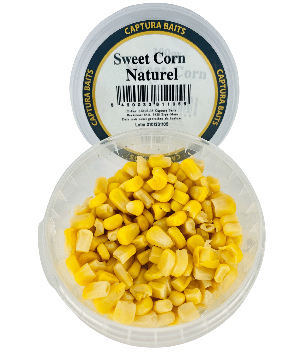captura baits sweet corn mais naturel
