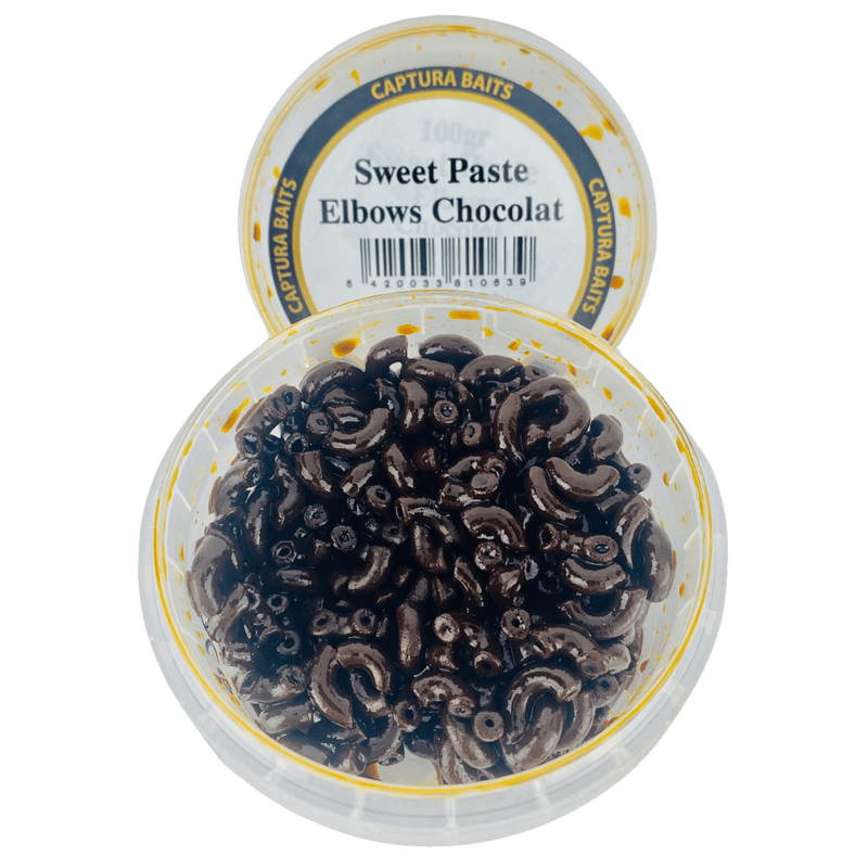 captura baits sweet paste elbows macaroni pasta chocolat chocolade