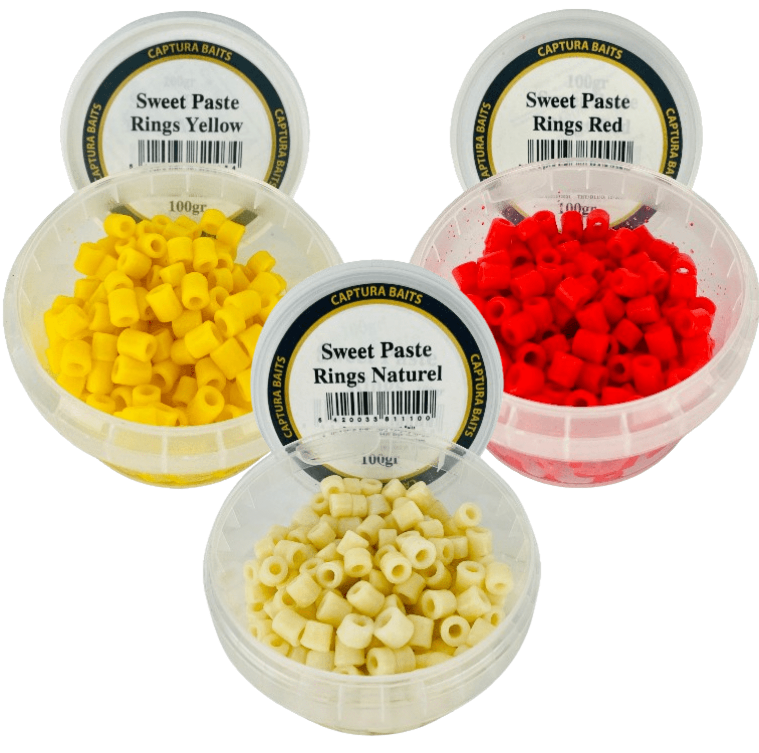 Captura Baits Sweet Paste Mini Rings