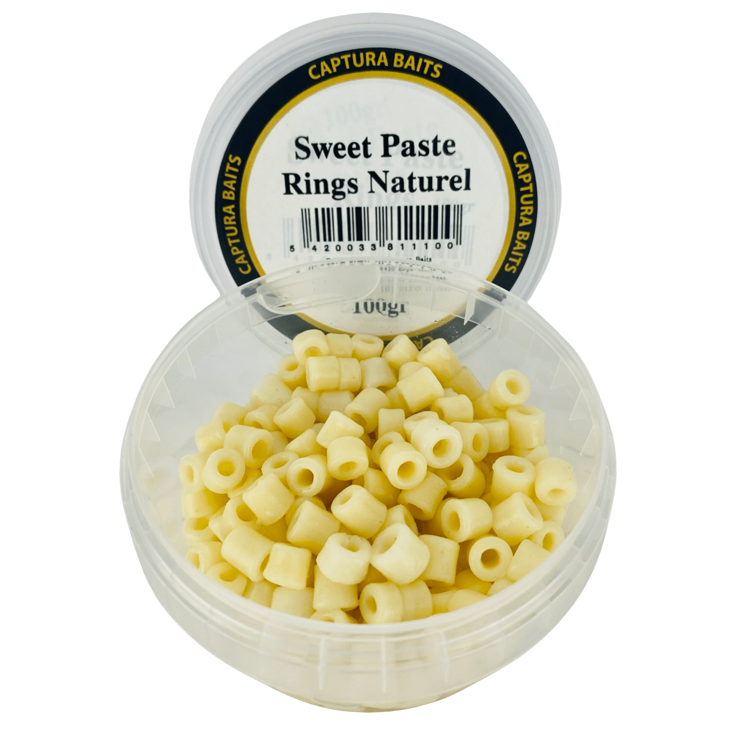 captura baits sweet paste rings pasta macaroni naturel