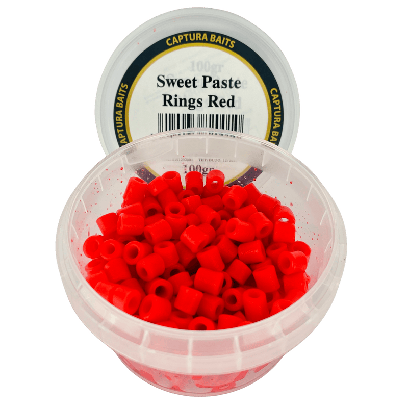 captura baits sweet paste rings pasta macaroni rood