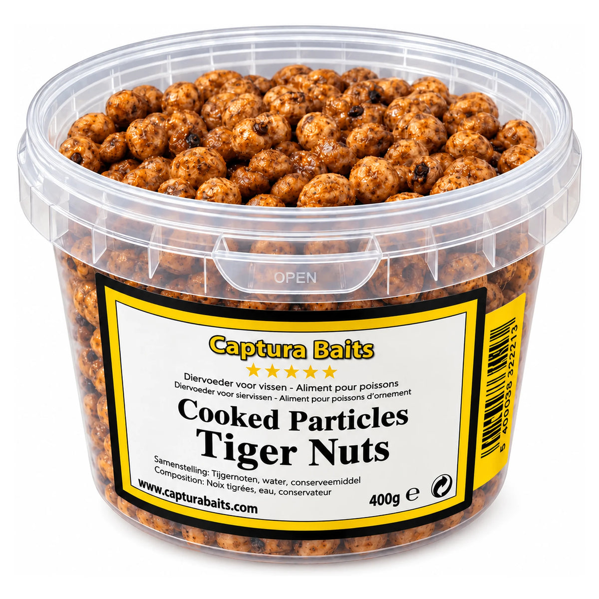 Captura Baits Cooked Tiger Nuts 400 g pot