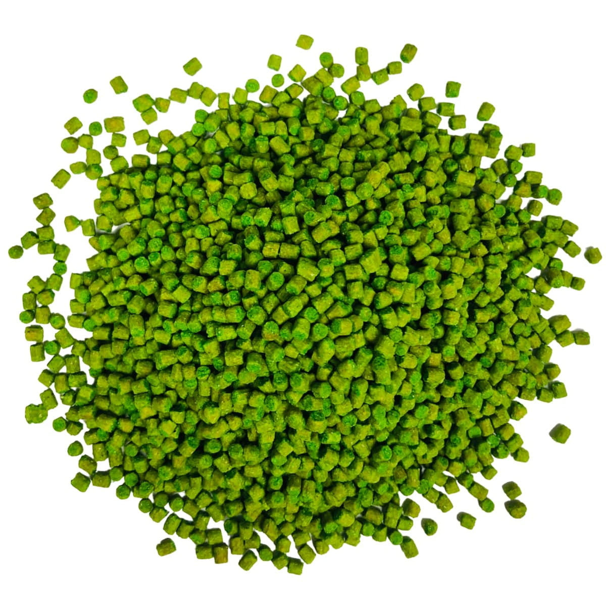 Captura Baits Flavoured Pellets – Spice Garlic, groene pellets