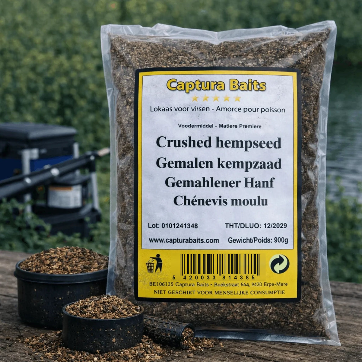 Captura Baits Ground Hempseed 900g productdetail