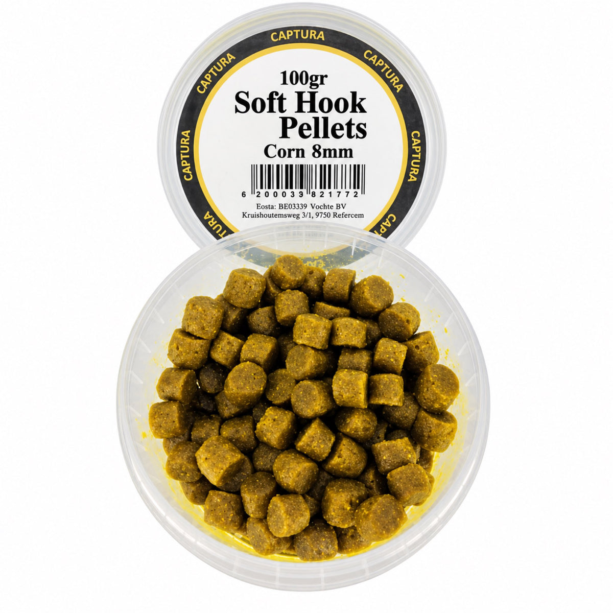 Captura Baits Soft Hook Pellets Corn 8mm