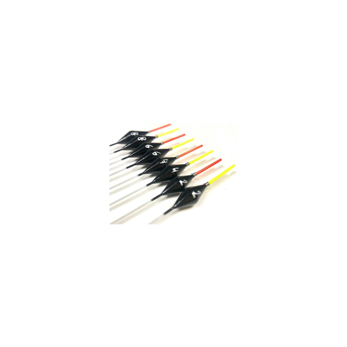 Assortiment Carpshop24 Carp 1 dobbers van 0,20 tot 0,80 gram