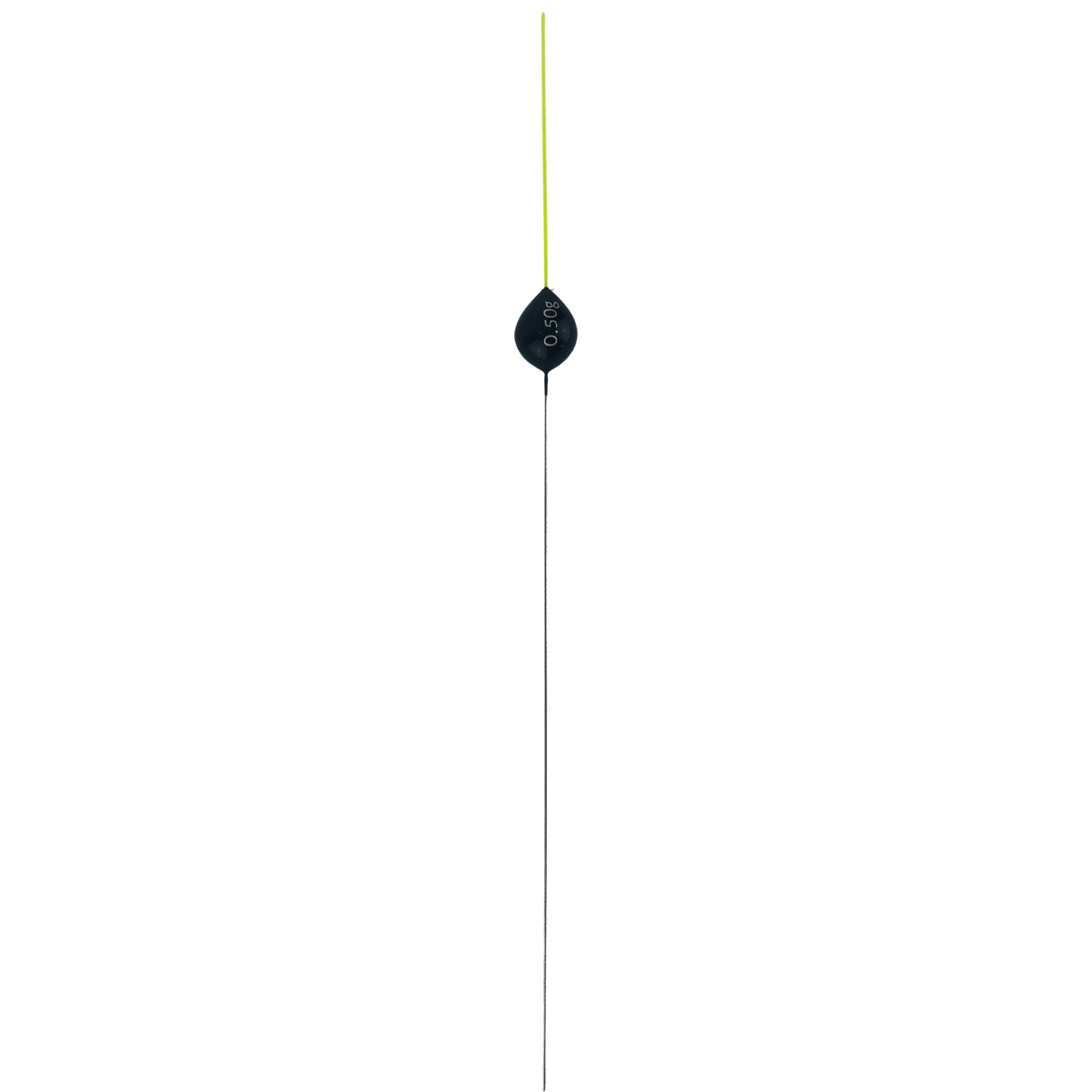 Carpshop24 Kanaal 8 dobber 0.50 g met gele antenne