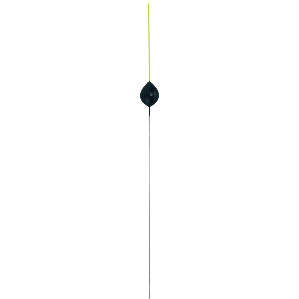 Carpshop24 Kanaal 8 dobber 1.00 g met gele antenne