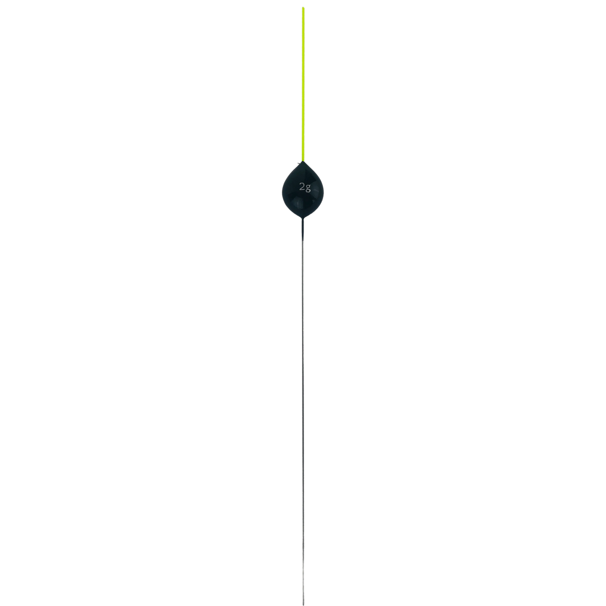 Carpshop24 Kanaal 8 dobber 2.00 g met gele antenne