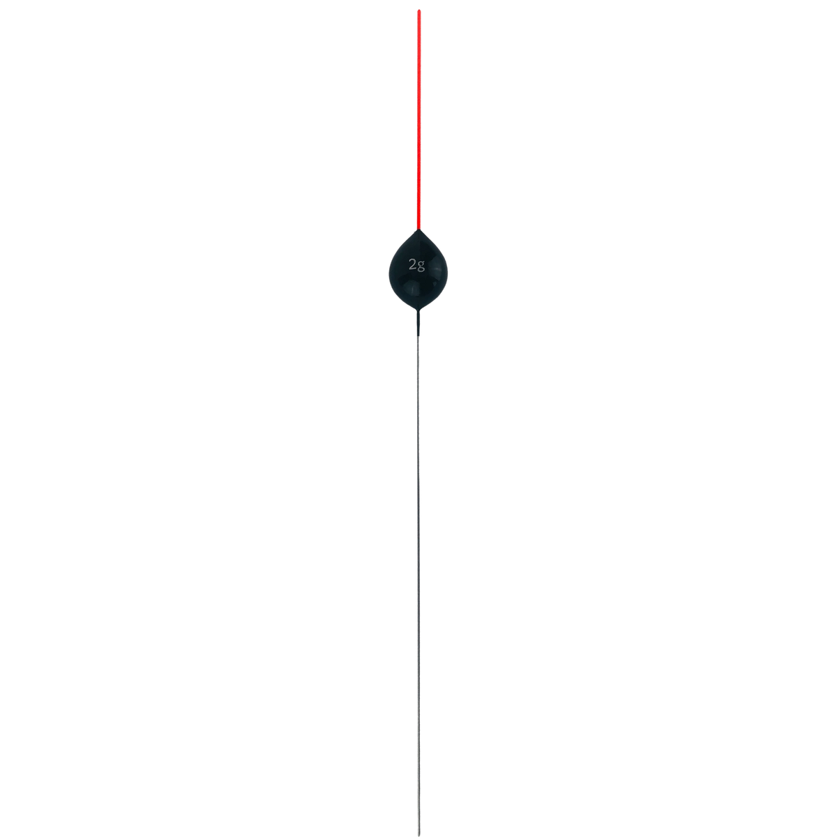 Carpshop24 Kanaal 8 dobber 2.00 g met rode antenne