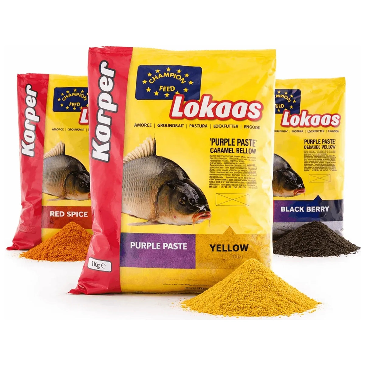 Champion Feed Purple Paste 1kg haakdeeg assortiment