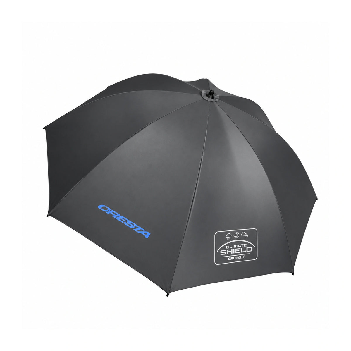 Cresta Climate Shield Sun Brolly 225cm donkergrijze visparaplu
