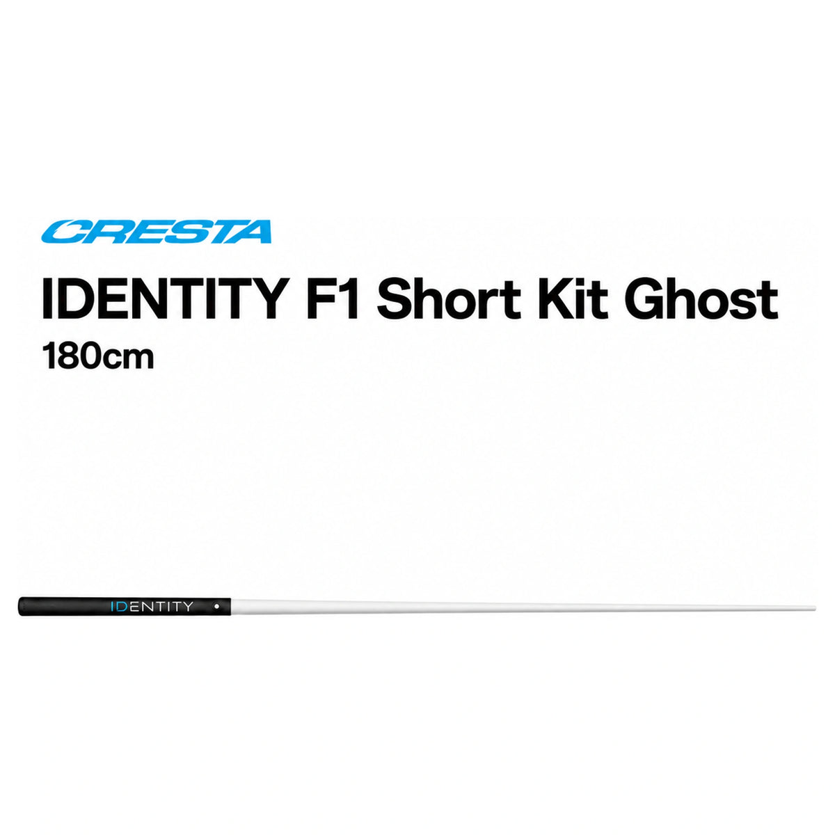 Cresta Identity F1 Short Kit Ghost – witte topset