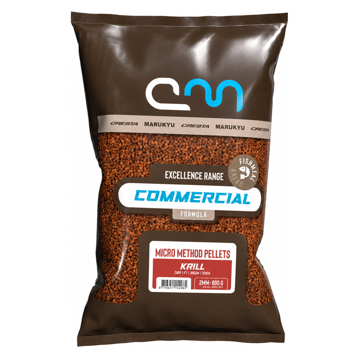 Cresta Marukyu Commercial Micro Method Pellet 800 g – Krill, volledige verpakking