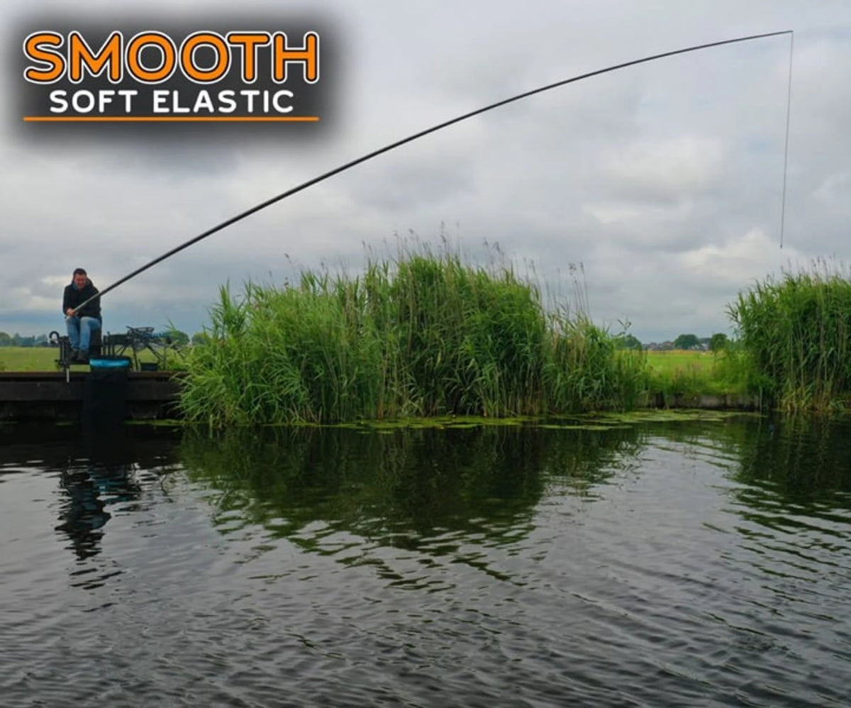Cresta Smooth Soft Elastic – gebruik met vaste hengel