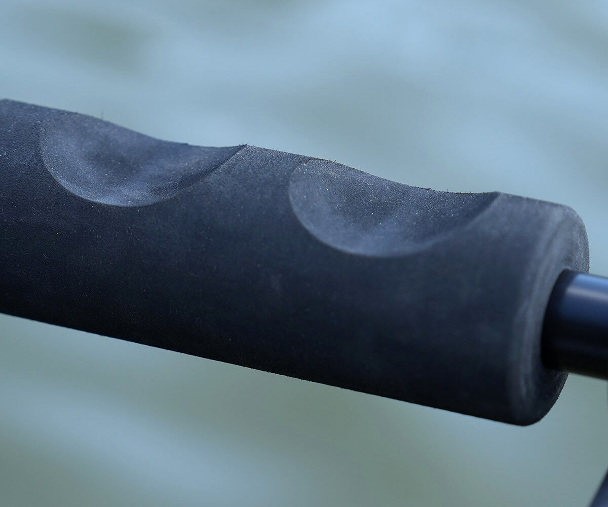 Cresta Solith Pole Support Standard 36 mm – close-up van de hengelvriendelijke EVA-balk met inkepingen