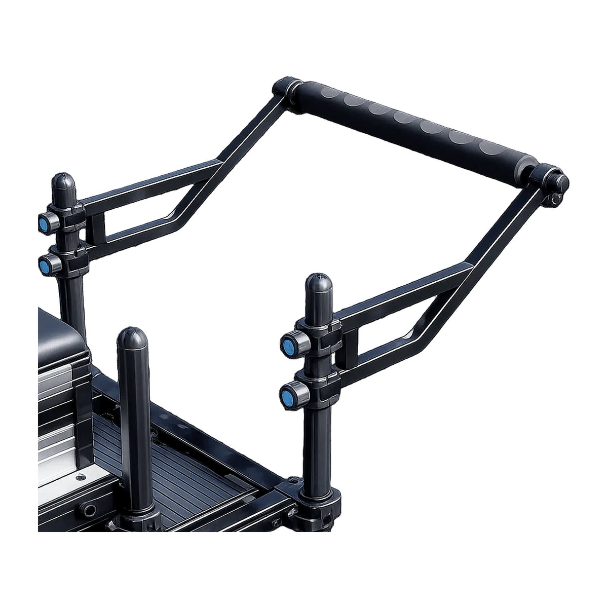 Cresta Solith Pole Support XS Stable 30–36 mm – frontbar gemonteerd op de zitkist, cover